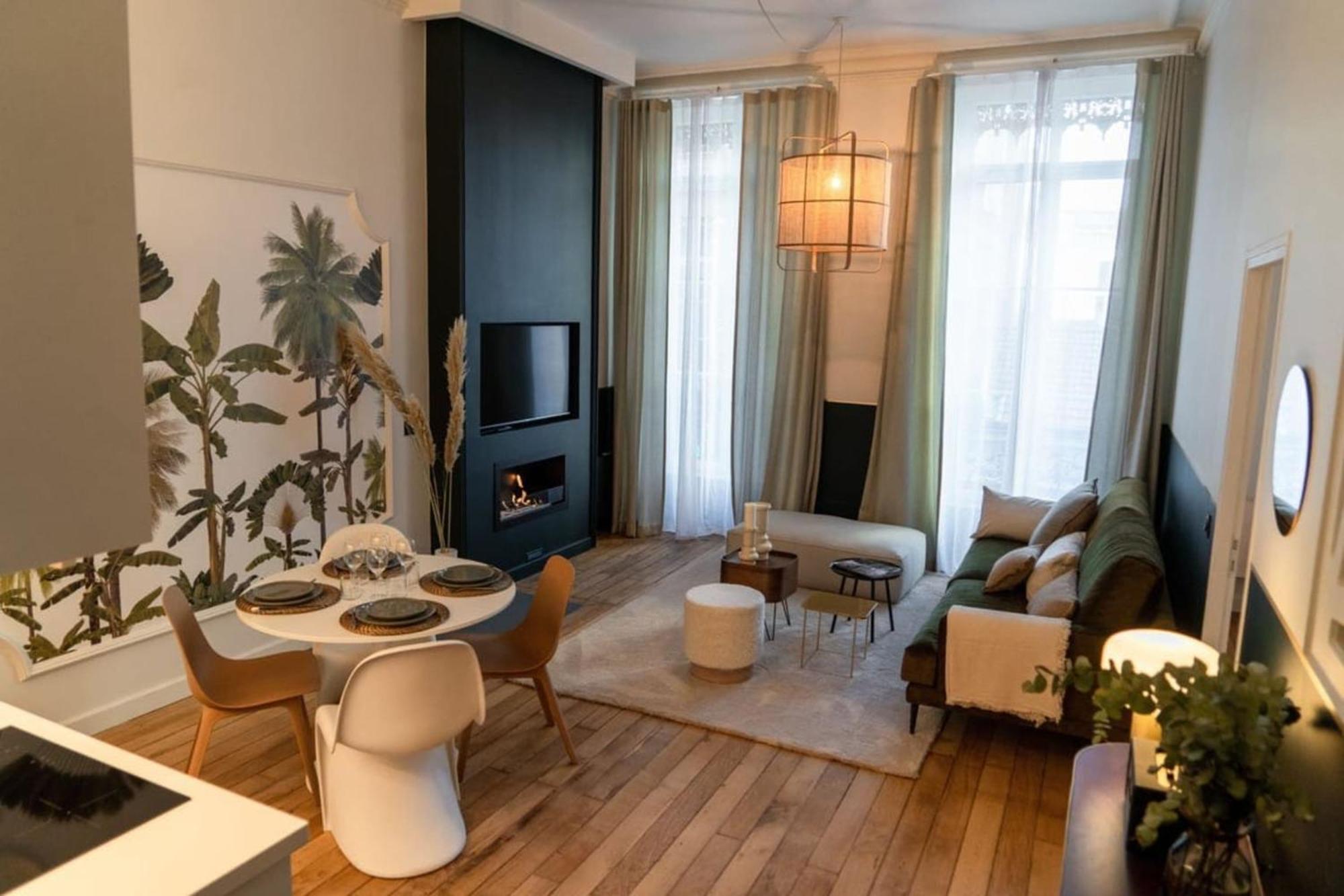 Beige Hospitalite - Coco - Hypercentre-2Chambres-Parking-Zen Σαιντ-Ετιέν Εξωτερικό φωτογραφία