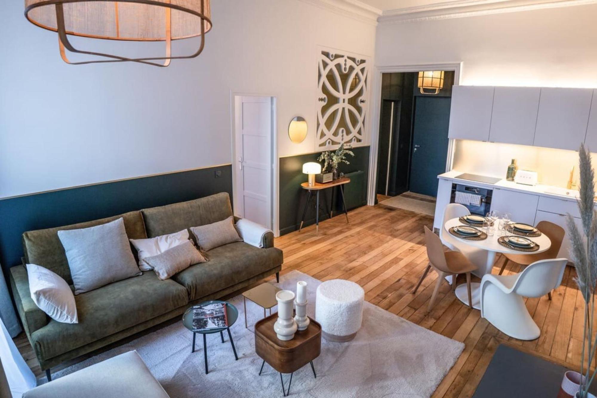 Beige Hospitalite - Coco - Hypercentre-2Chambres-Parking-Zen Σαιντ-Ετιέν Εξωτερικό φωτογραφία