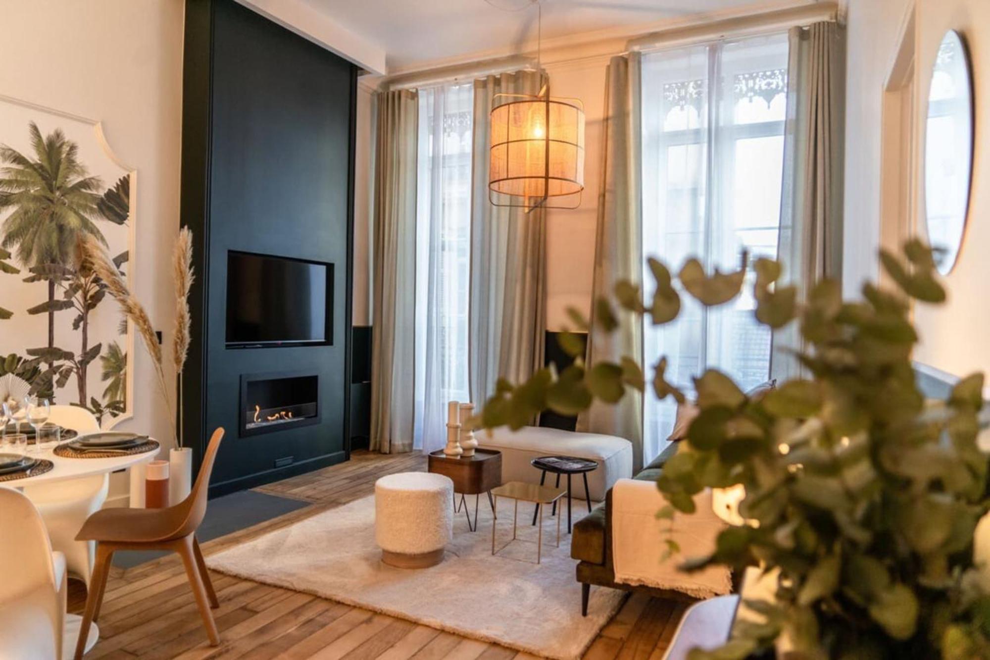 Beige Hospitalite - Coco - Hypercentre-2Chambres-Parking-Zen Σαιντ-Ετιέν Εξωτερικό φωτογραφία