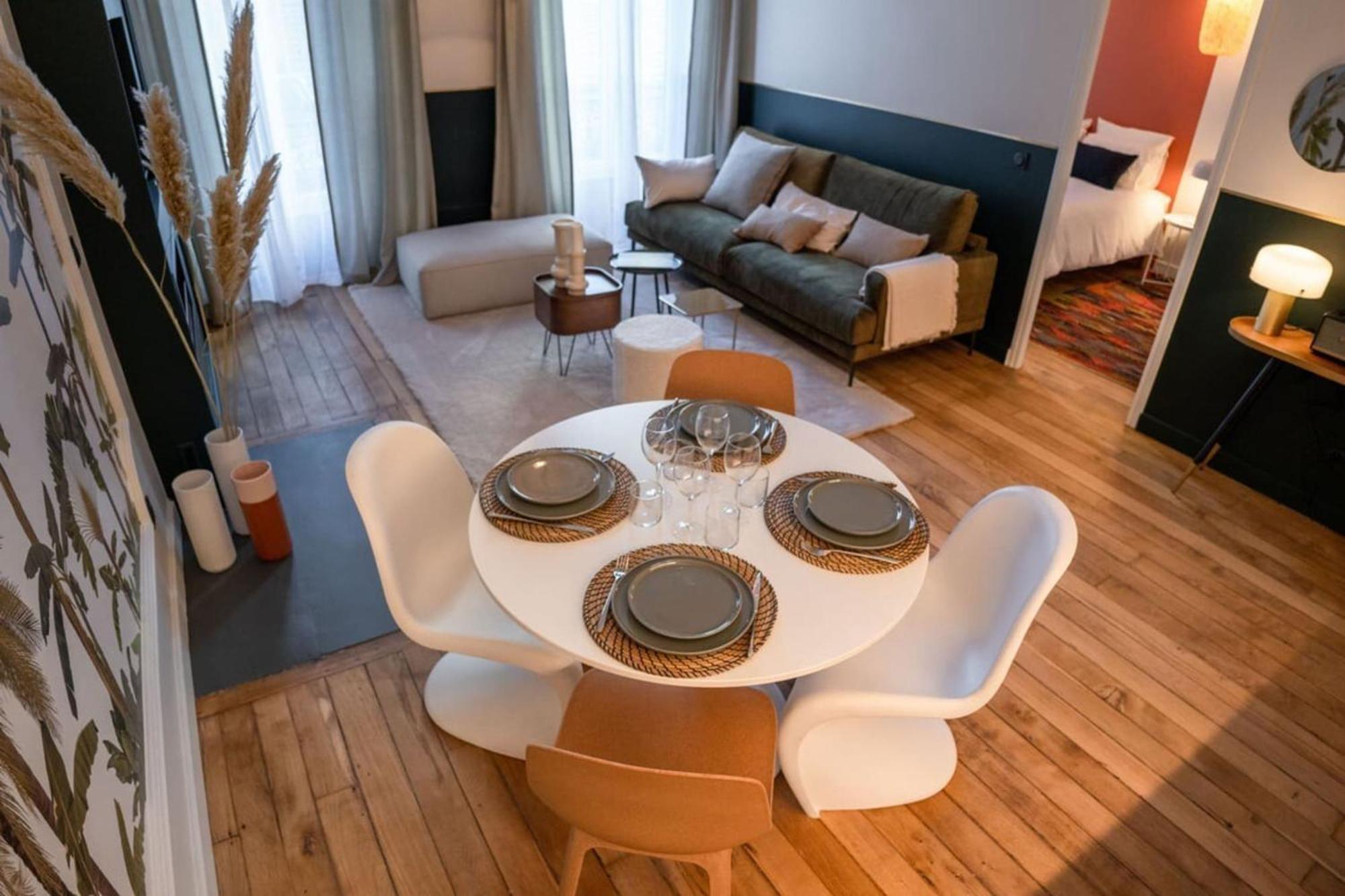 Beige Hospitalite - Coco - Hypercentre-2Chambres-Parking-Zen Σαιντ-Ετιέν Εξωτερικό φωτογραφία